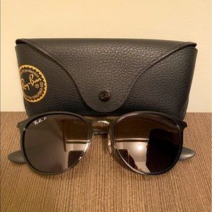 Ray-Ban “Erika” 54mm Polarized Sunglasses